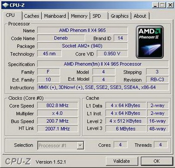 phenom II X4 965 Black edition stepping C3